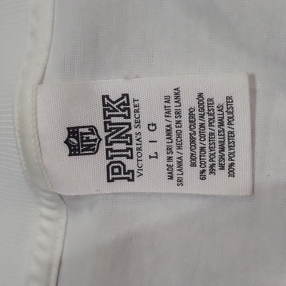 PINK Victoria's Secret Seattle Seahawks Jersey Shirt - Picture 8 of 12